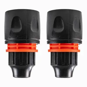 pack of 2 female hose connector for curly/spiral hose-window cleaning pole feed d