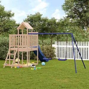 Berkfield Outdoor Playset Solid Wood Pine