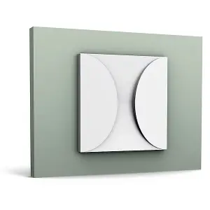 Orac Decor 3d Wall Panel W107 Circle 5 Pack