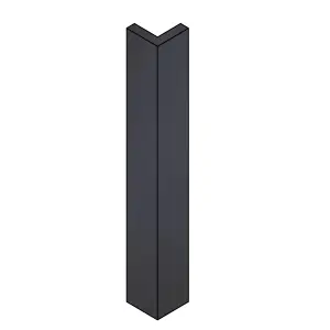 Ethos Innovo Matt indigo Standard Wall corner post, (W)34mm (L)715mm