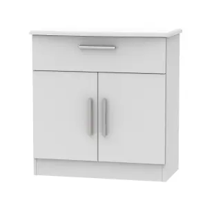 Harrow 1 Drawer 2 Door Sideboard in Grey Matt (Ready Assembled)