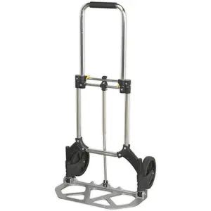 Compact and Lightweight Aluminium Folding Sack Truck with 70kg Capacity