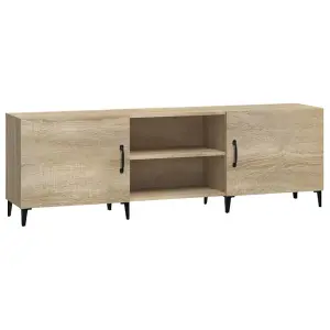 vidaXL TV Cabinet Sonoma Oak 150x30x50 cm Engineered Wood