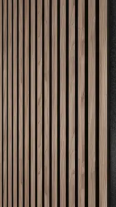 240cm x 60cm Acoustic Slat Wall Panel