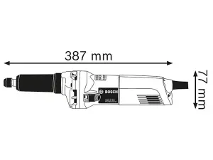 BOSCH GGS 8 CE 110v Straight grinder