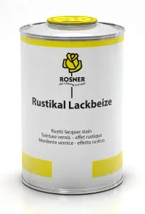 Rosner Rustic Lacquer Stain - Colourless 1L for Beautiful Finishes