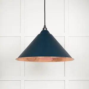 Smooth Copper Hockley Pendant in Dusk