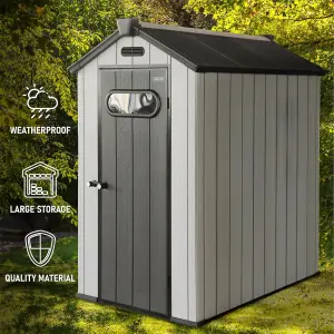 Olsen and Smith Outdoor Garden Storage Shed 4x6 FT