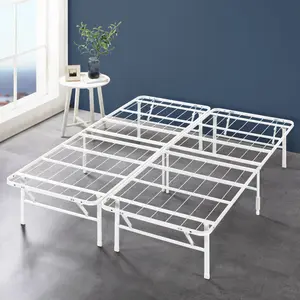 Buchman SmartBase Metal Bed Frame White / Kingsize (5')