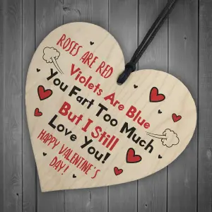 Red Ocean Funny Valentines Heart For Him Rude Gift For Boyfriend Husband Novelty Gift Idea