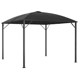 Berkfield Gazebo with Curtains 300x300x265 cm Anthracite