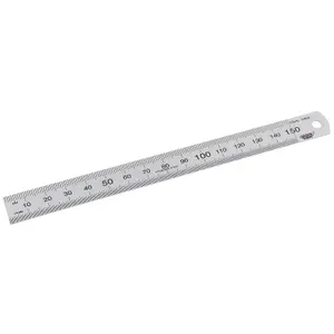 Draper Stainless Steel Rule, 150mm/ 6" 22670