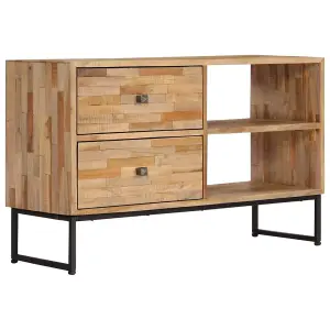 TV Cabinet with 3 Drawers 120x40x36 cm Grey