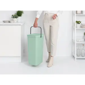 Brabantia Sort and Go 40 Litre Rubbish Bin Jade Green