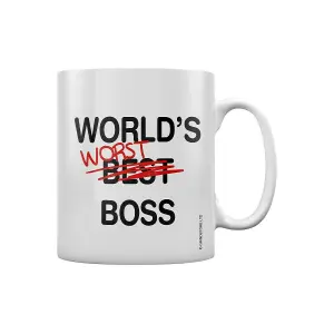 Grindstore Worlds Worst Boss Mug White (One Size)