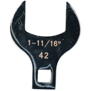 42mm 1 11/16" Crowfoot Wrench 1/2" Drive Crows Feet Spanner for Torque Wrenches