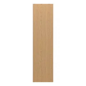 GoodHome Caraway Matt brown oak effect Tall End panel (H)2310mm (W)570mm