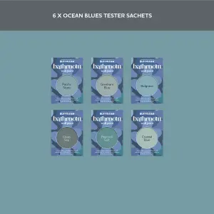 Rust-Oleum Mid Blue Bathroom Wall & Ceiling Paint Tester Samples - 10ml