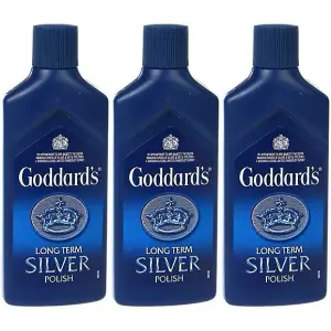 Goddards Long Term Silver Polish 125ml (Pack of 3)