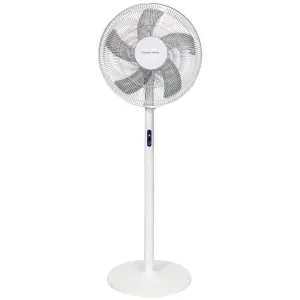 Russell Hobbs Pedestal Fan 3 in 1 White Electric Cooling with Remote RHMPF3IN1