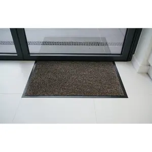 Aarianna Dirt Barrier Door Mat Brown / Rectangle 50 x 80cm