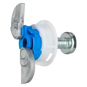 Gripit 25mm Plasterboard Fixing - 25 Pack (Blue) Stud Wall Anchor Max Load 113kg