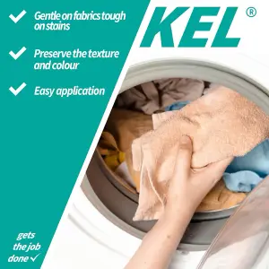 KEL - Pre-Treatment Stain Remover Spray, Pre-Wash for Fabrics and Upholstery Extra Strong - 500ml