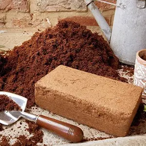 Coco Peat Brick Coir Compost Block 10L Coconut Potting Fibre Compressed Soil