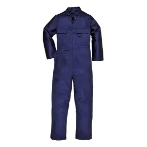 Portwest Mens Euro Work Polycotton Coverall (S999) / Workwear (Pack of 2)