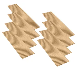 Paintable Slat Wall Panels - Pack of 8