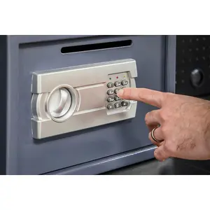 Sealey Combination Safe Deposit Slot Electronic 350mm x 250mm x 250mm SECS01DS