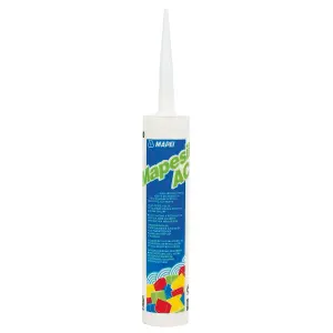 Mapei White Silicone-based Sealant, 31ml