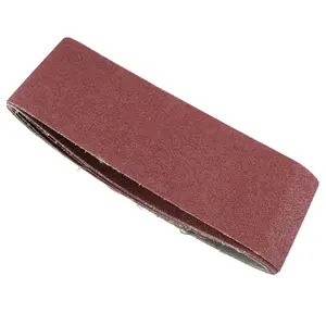 Belt Power Finger File Sander Abrasive Sanding Belts 533mm x 75mm 80 Grit 5 PK