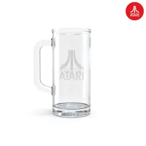 Official Atari Glass Mug - 1 Pint / 600ml Glass