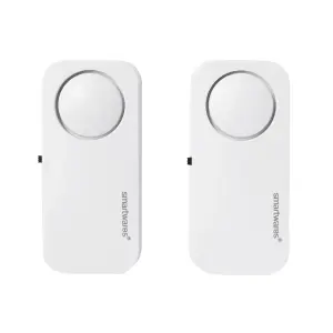 Smartwares Glass Break Wireless Intruder alarm sensor, Pack of 2