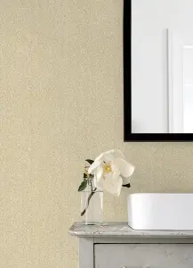 NuWallpaper NUS5004 Ashland Peel & Stick Wallpaper, Yellow