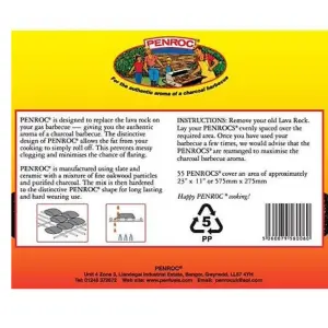 PENROC 240 Bag Lava Rock (Lavasteine) Replacement Ceramic Briquettes