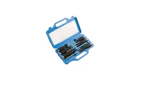 Laser Tools 5599 6pc Screwdriver Set Pound Thru Flat & Pozi