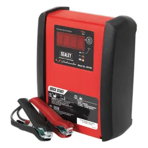 Sealey Schumacher 10A 12V Automatic Smart Battery Charger & Maintainer SPI10S