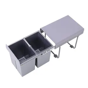 Shel 40 Litre Pull Out/Under Counter Rubbish Bin