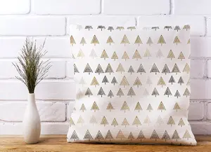 Geometric Christmas Tree Pattern Cushions 60cm x 60cm