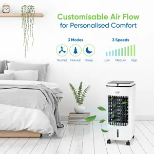 Portable Air Cooler Fan with Remote Control