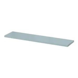 GoodHome Rigga Modular Blue Timber Rectangular Floating shelf (L)80cm x (D)19cm