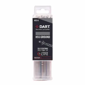 DART 6.8mm HSS Ground Twist Drill Pk 10