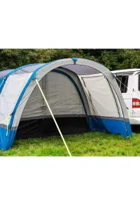 Cocoon Breeze Campervan Awning Extension - Blue & Grey