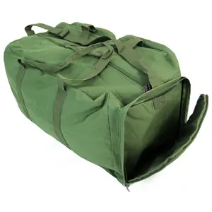 Large Fishing Tackle Bag Carryall Carp Coarse Fish Session Barrow Holdall Bait