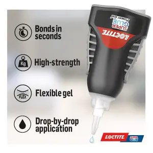 Loctite Power control Gel Superglue 4g