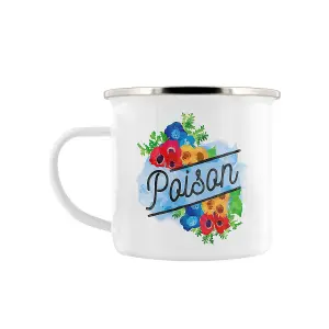 Deadly ox Poison Enamelled Mug White (One Size)