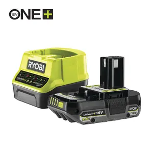 RYOBI Battery & Charger - RC1820 & RB1825X