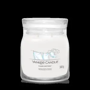 Yankee Candle Signature Medium Jar Clean Cotton